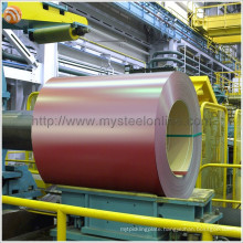 High Adhesiveness Wine Red PPGI Prepainted Steel Color Coated Galvanized Steel Coils for Roofing Sheet